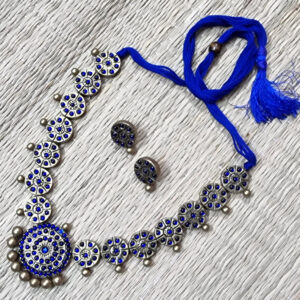 "Kundanika" - Terracotta Set with Finger Ring.